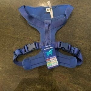 Top Paw harness for DOGS:  Size L in a rich blue colour and adjustable comfort